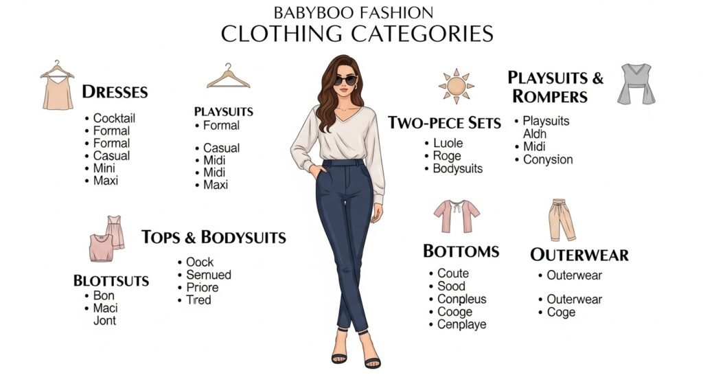 Babyboo Fashion Clothing Categories Explained
